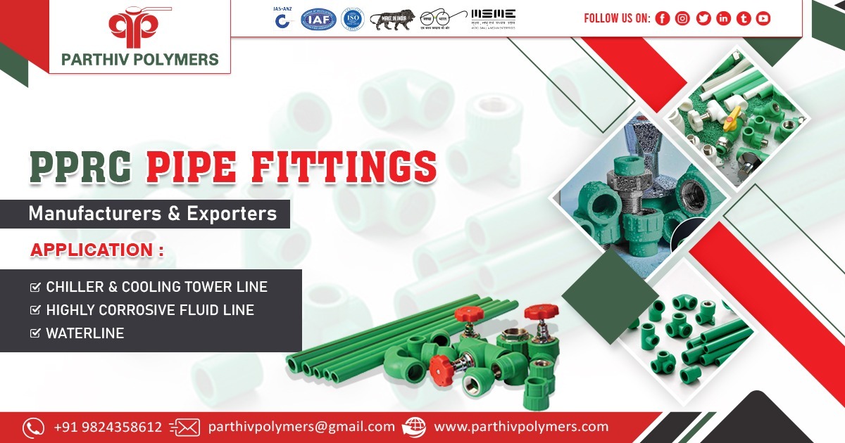 Supplier of PPRC Pipe Fitting in Bengaluru