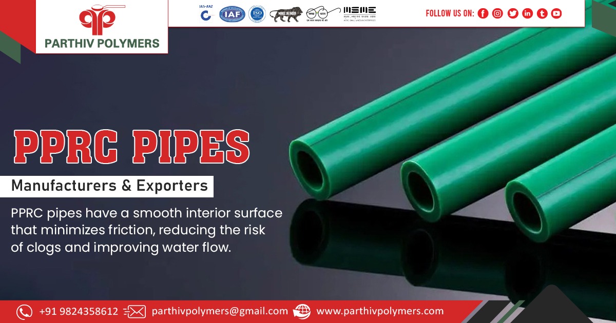 Supplier of PPRC Pipe In Rajasthan