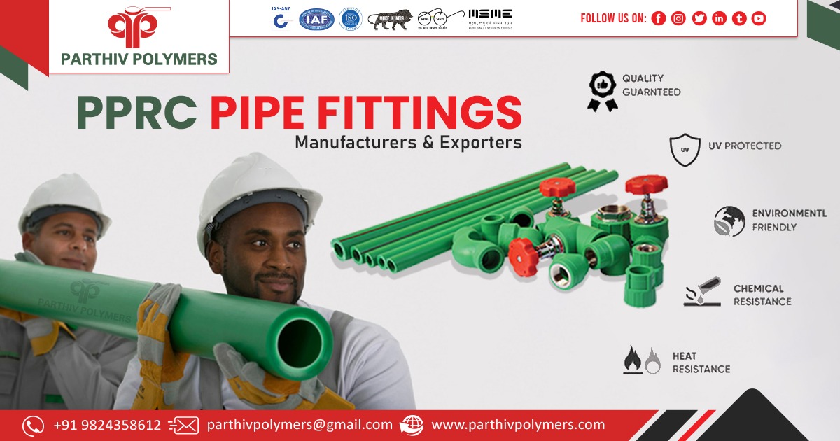 Supplier of PPRC Pipe Fitting in Tamilnadu