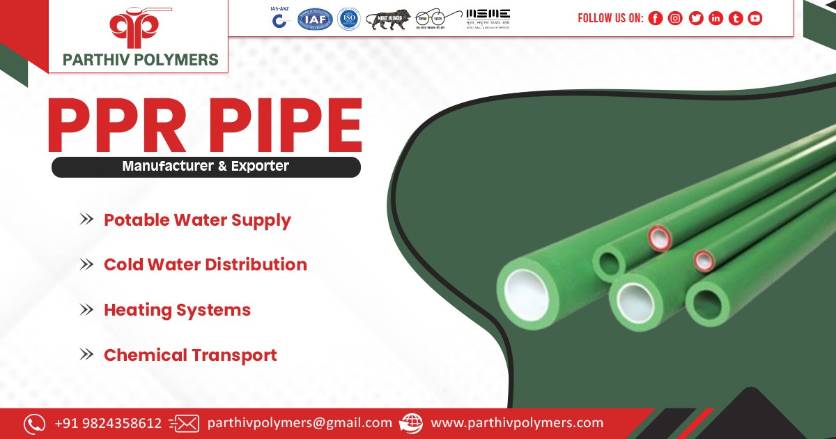 Supplier of PPR Pipes in Karnataka