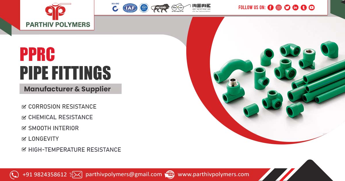 Supplier of PPR Pipe Fitting in Kochi