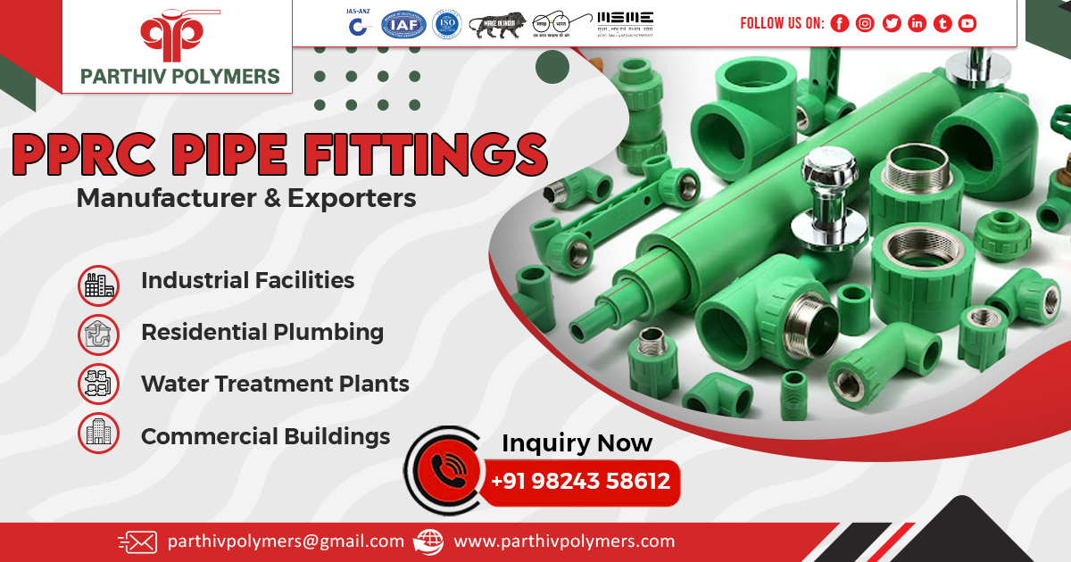 Supplier of PPR Pipe Fitting in Ankleshwar
