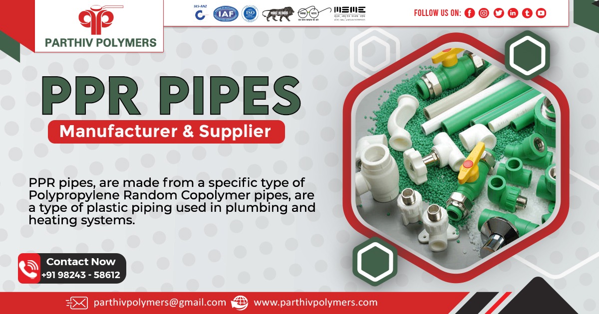 Supplier of PPR Pipe in Delhi