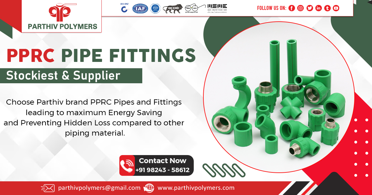 Supplier of PPR Pipe Fittings in Rajasthan