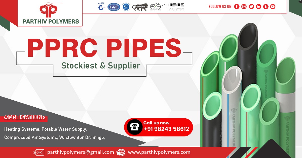 Supplier of PPR Pipes in Assam