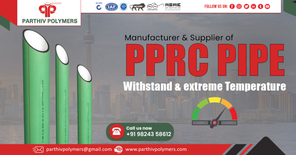 Supplier of PPR Pipe in Jammu and Kashmir