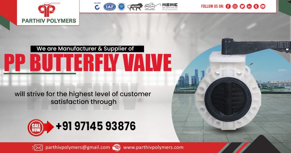 Supplier of PP Butterfly Valve in Kerala