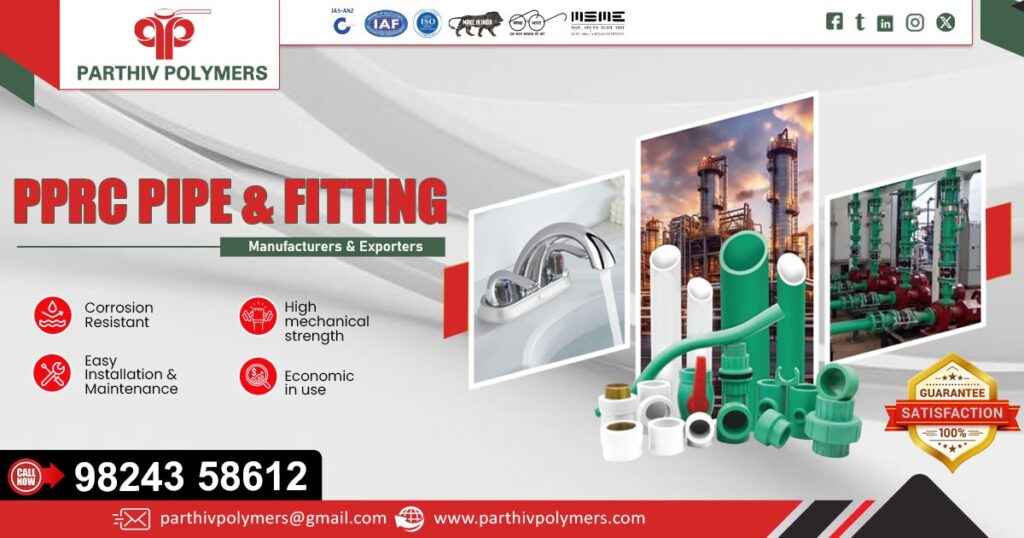 Supplier of PPRC Pipe and Fitting in Tamil Nadu