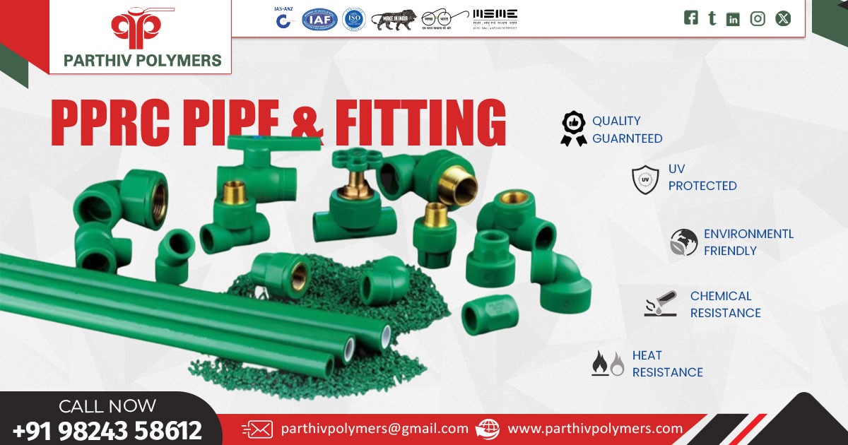 Supplier of PPRC Pipes and Fittings in Visakhapatnam