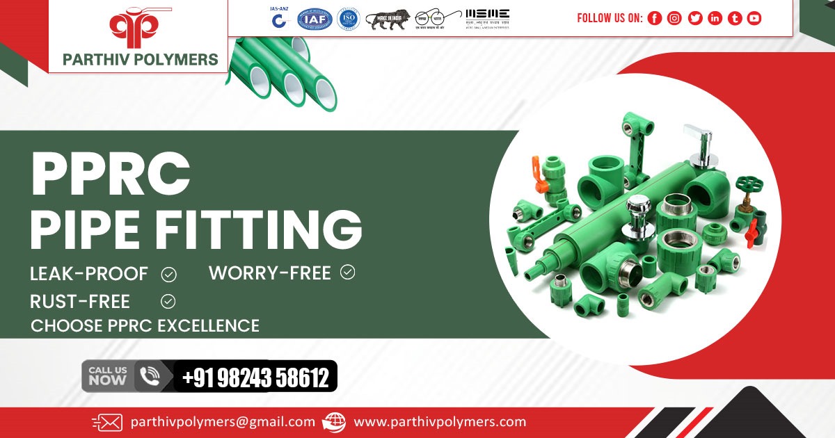 Supplier of PPRC Pipe and Fittings in Assam