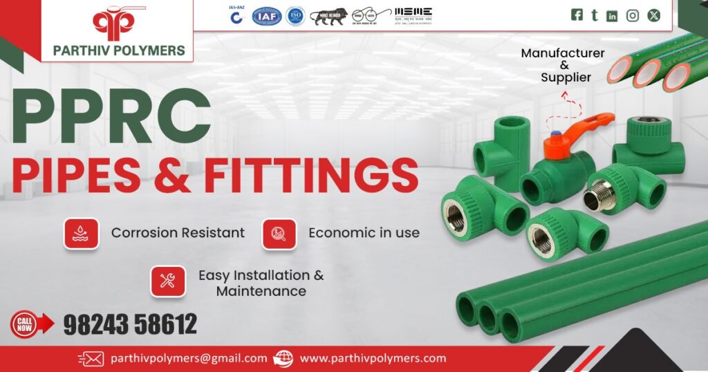 Supplier of PPRC Pipe and Fitting in Gurugram