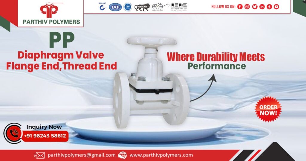 PP Diaphragm Valve Flange End and Thread End in Andra Pradesh