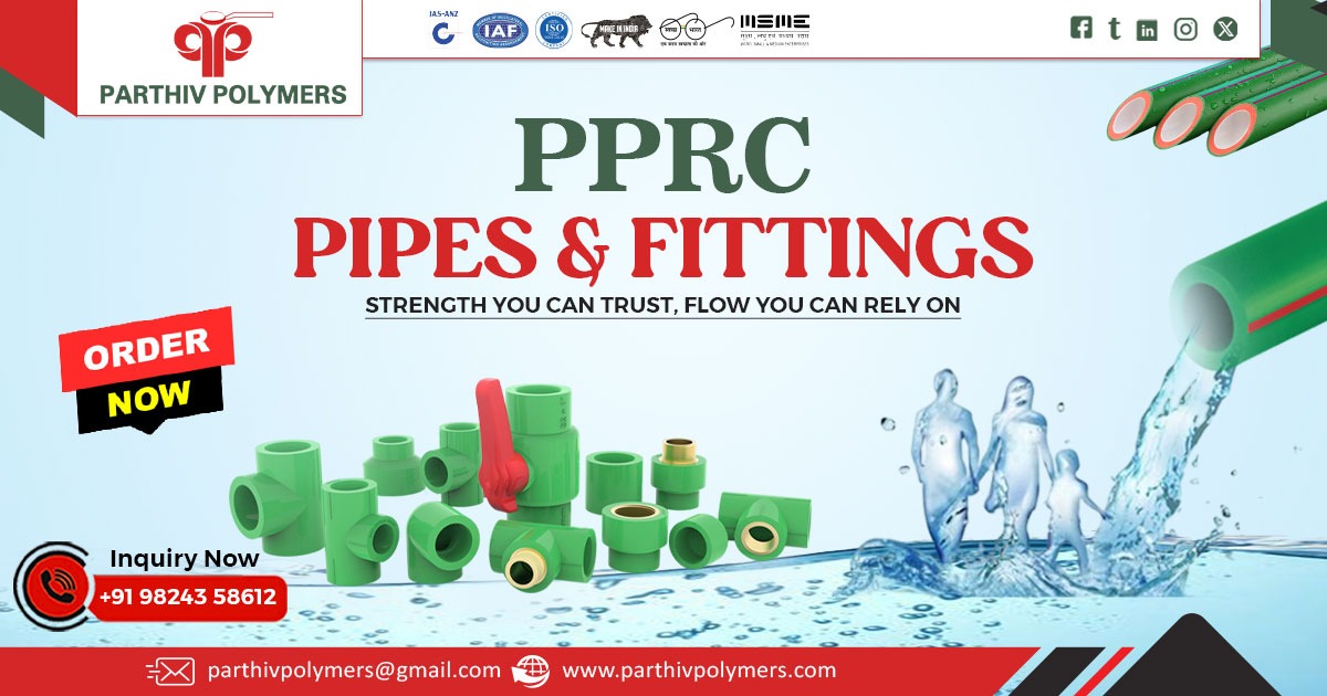 PPRC Pipes and Fittings Manufacturer in India