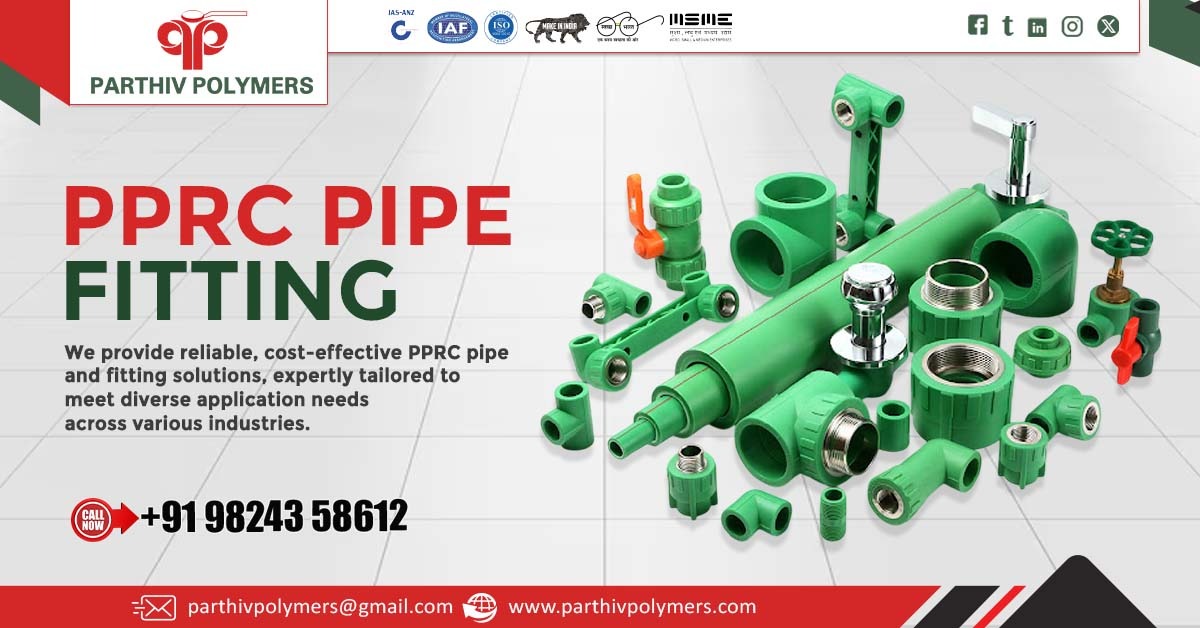 Top-Rated PPRC Pipes and Fittings for Hot and Cold Water Systems