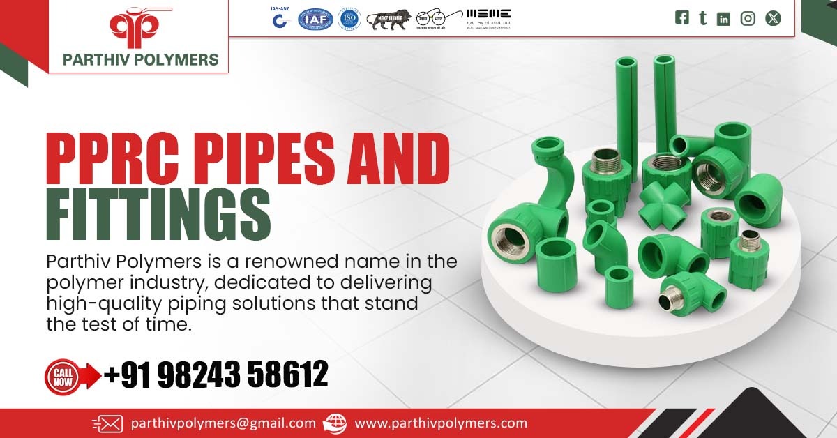 How PPRC Pipes and Fittings Revolutionize Plumbing Systems