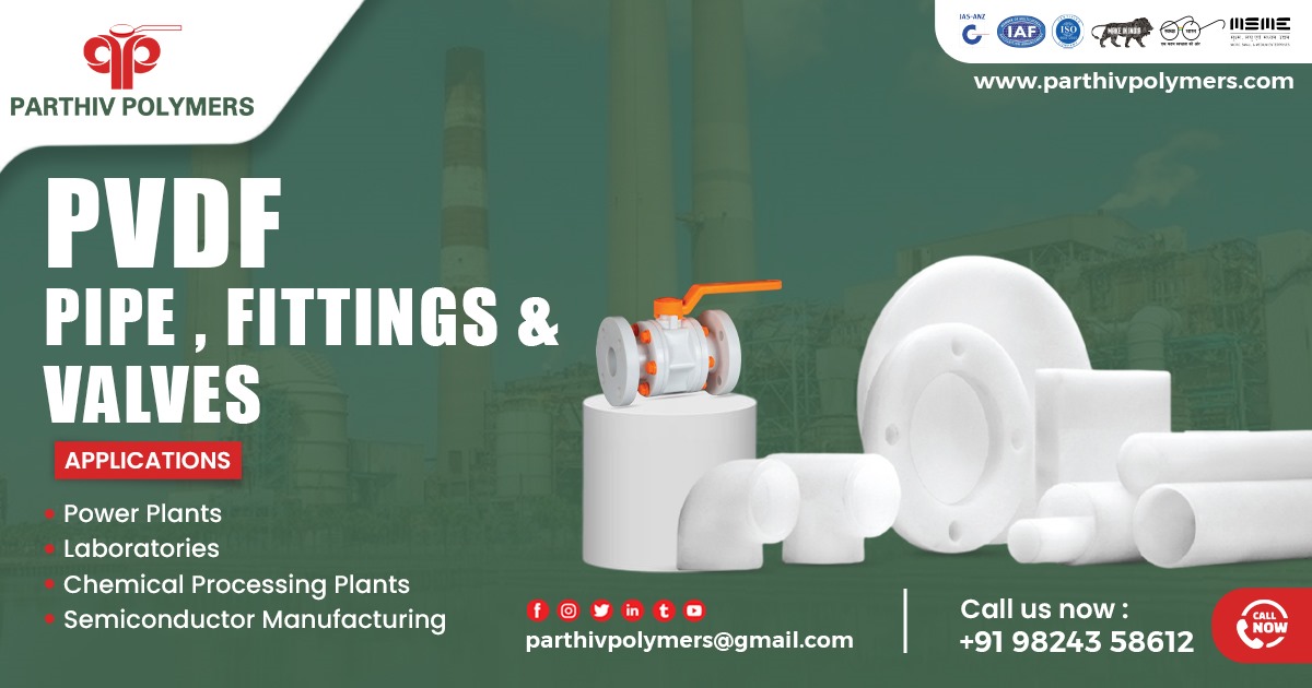 Supplier of PVDF Pipe, Fittings and Valves in Maharashtra