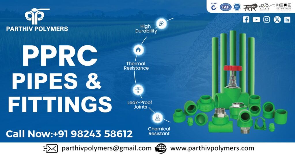 High Quality PPRC Pipes and Fittings Kerala
