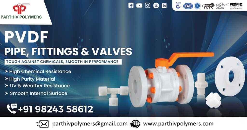 PVDF Pipe, Fitting and Valve in Karnataka