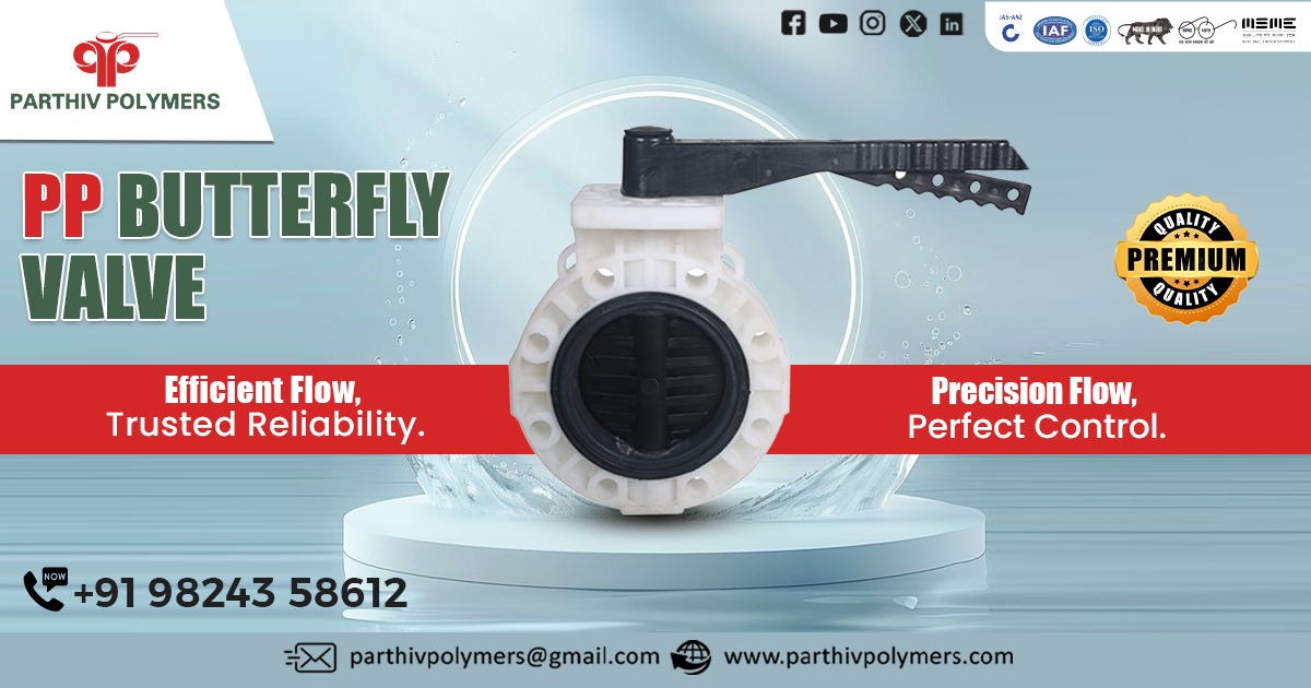 PP Butterfly Valve in West Bengal
