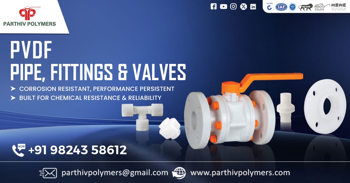 PVDF Pipe, Fitting and Valve in Punjab