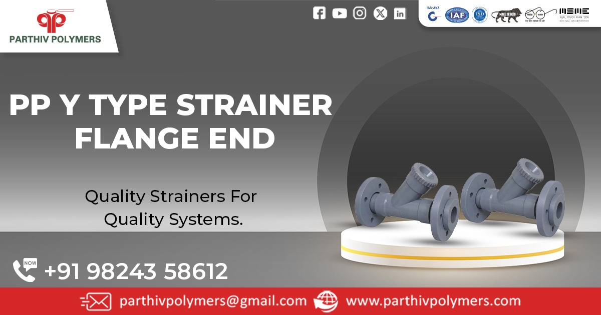PP Y Type Strainer Flange End in Tamil Nadu