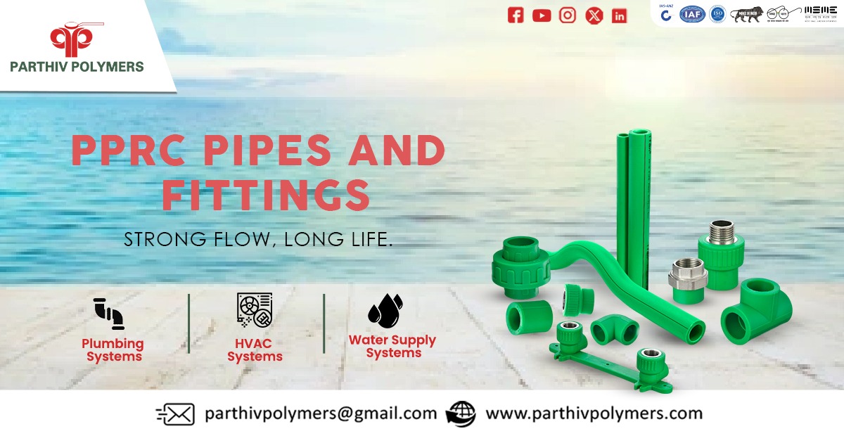 PPR Pipes and Fittings for Hot and Cold Water System