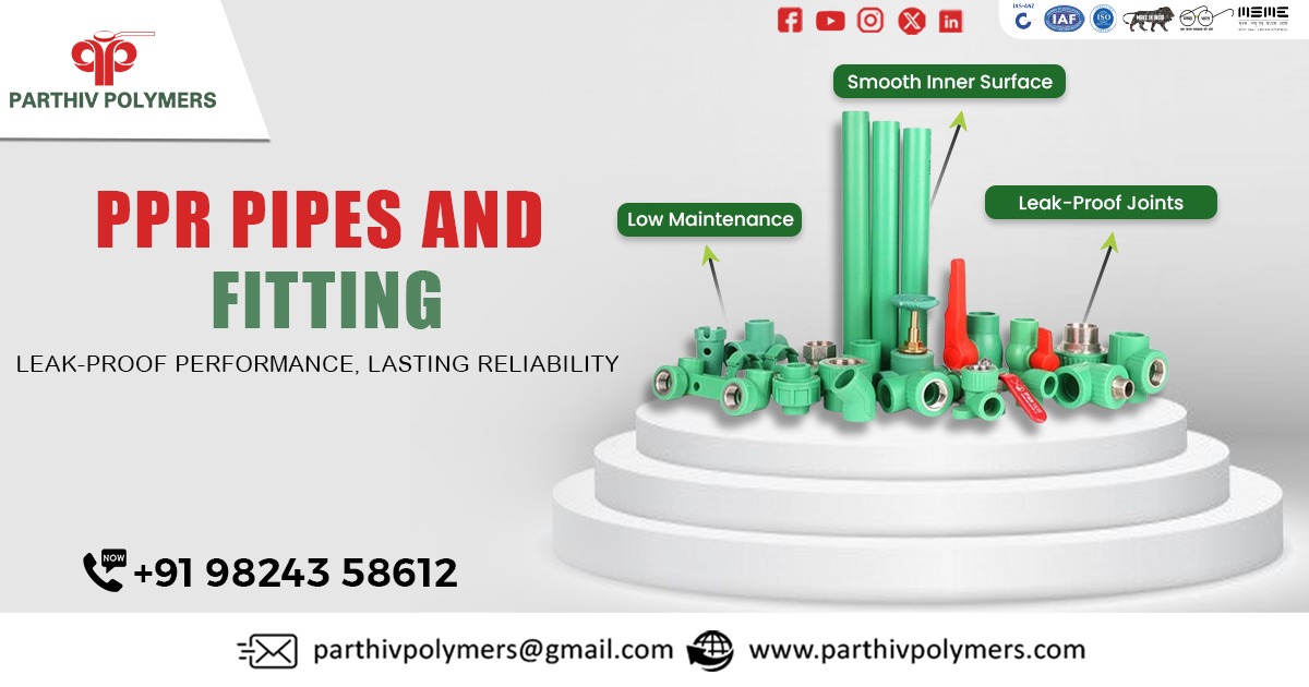 PPR Pipes and Fitting Manufacturer and Supplier