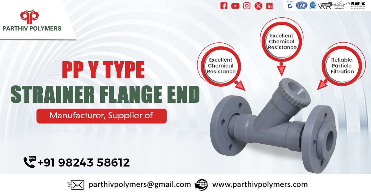 Supplier Of PP Y Type Strainer Flange End in Odisha