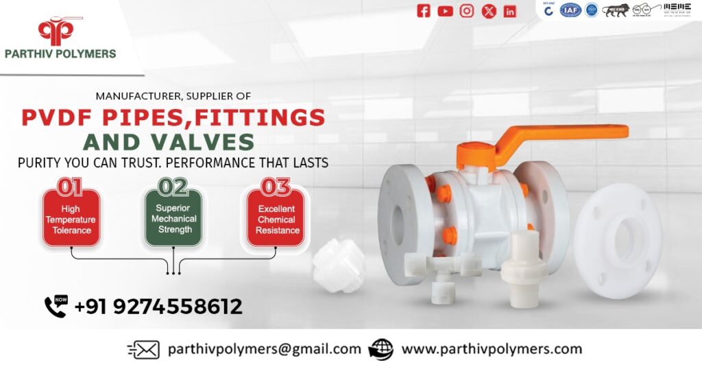 Premium PVDF Pipes, Fittings and Valves Supplier in Sikkim