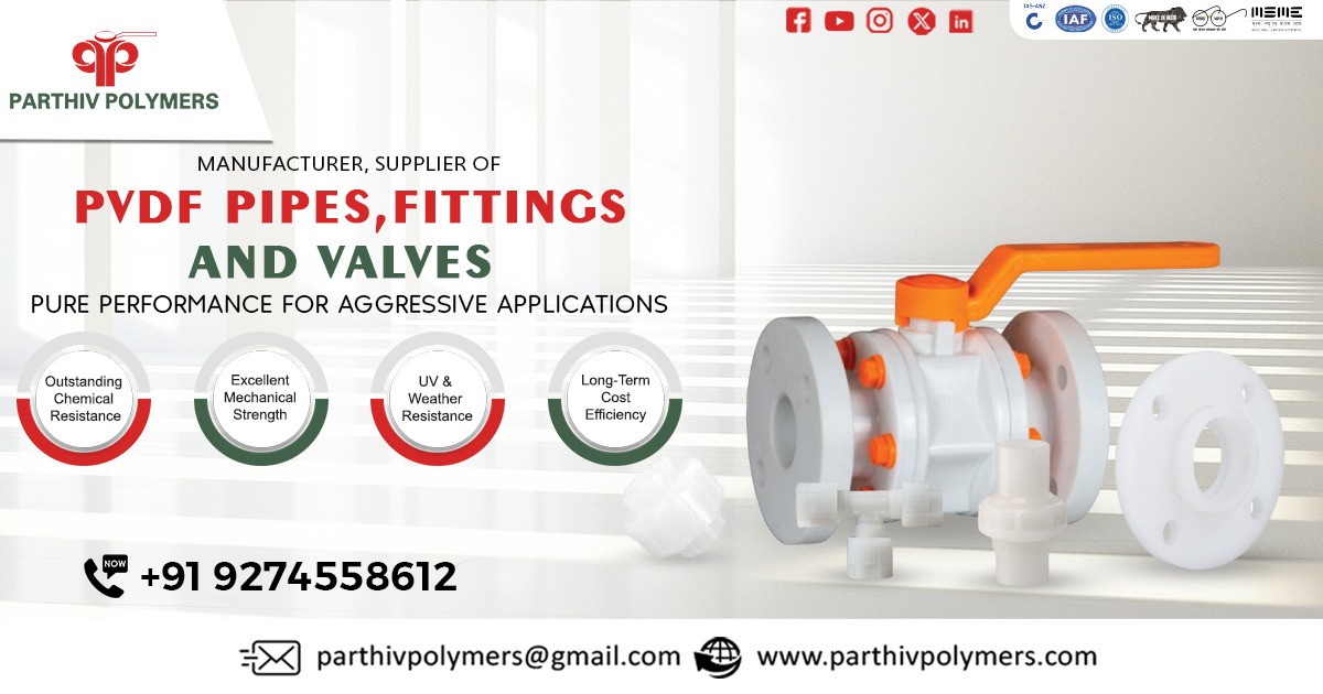 Supplier of PVDF Pipe, Fitting and Valve in Andhra Pradesh