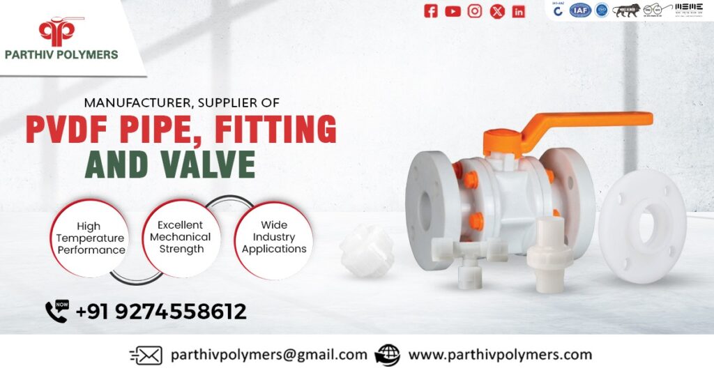 High Quality PVDF Pipe Fitting and Valve in Andhra Pradesh