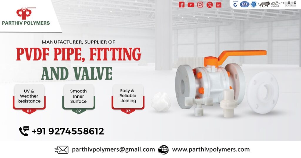 Premium PVDF Pipe, Fitting and Valve in Karnataka
