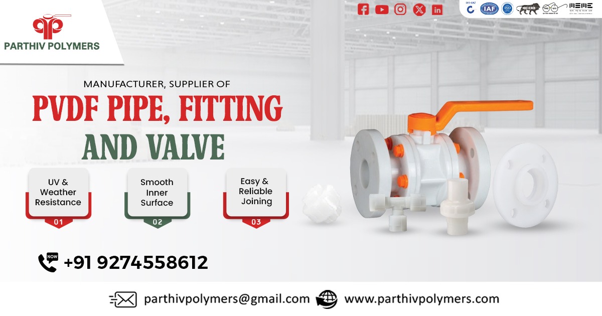 Premium PVDF Pipe, Fitting and Valve in Karnataka