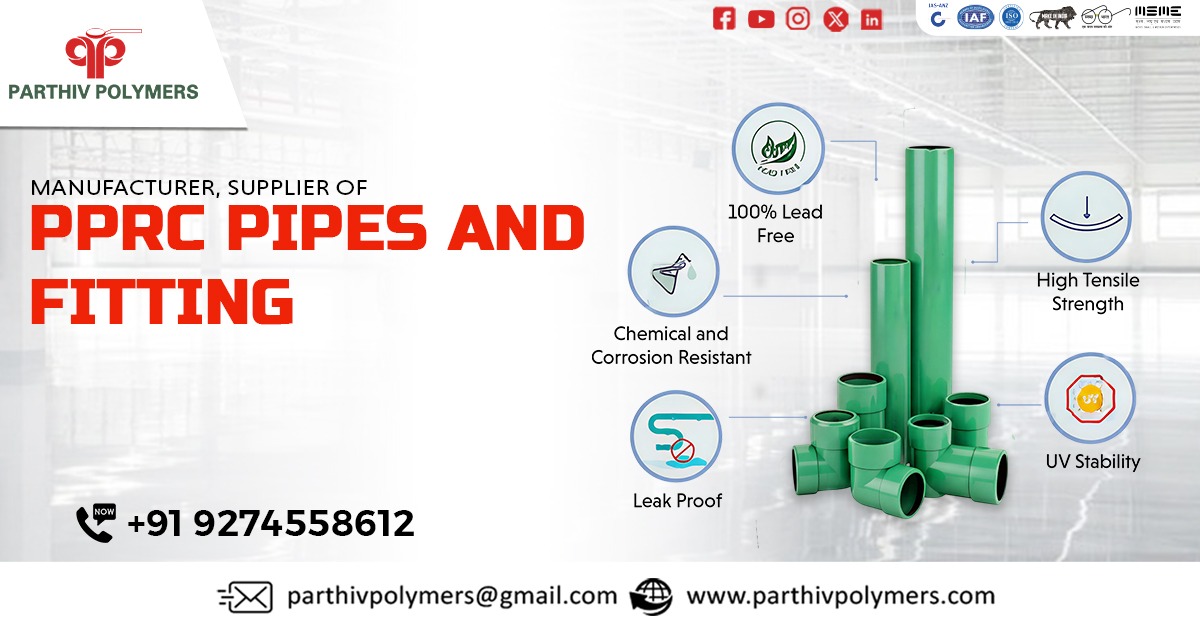 Supplier of PPR Pipes and Fitting in Ahmedabad