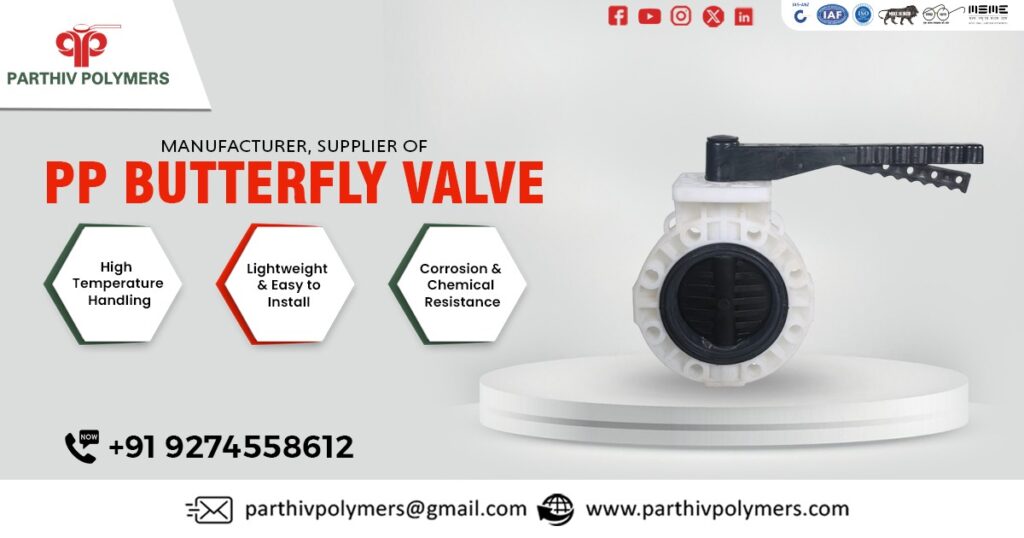 PP Butterfly Valve in Madhya Pradesh