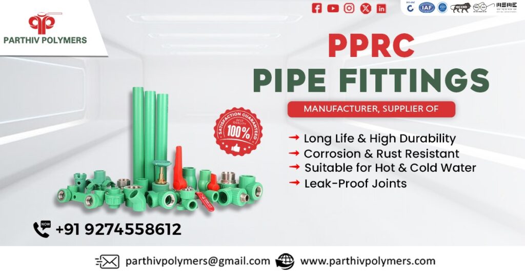 High Quality PPR Pipes and Fitting Supplier in Chhattisgarh