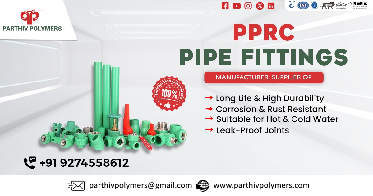 High Quality PPR Pipes and Fitting Supplier in Chhattisgarh