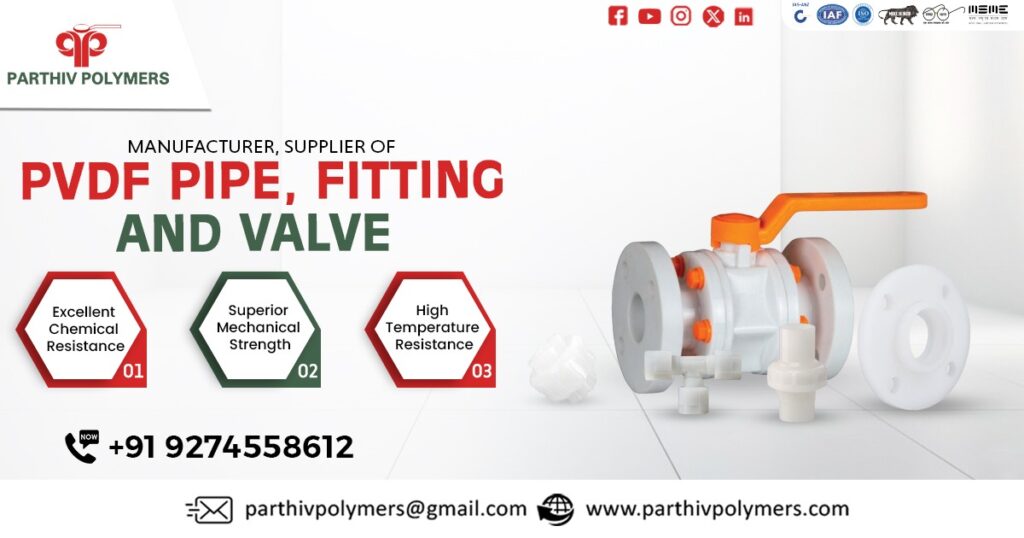 Premium PVDF Pipe, Fitting and Valve in Manipur