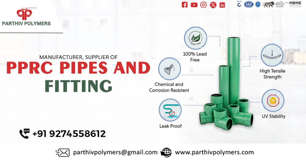 Supplier of Premium PPR Pipes and Fitting in Maharashtra