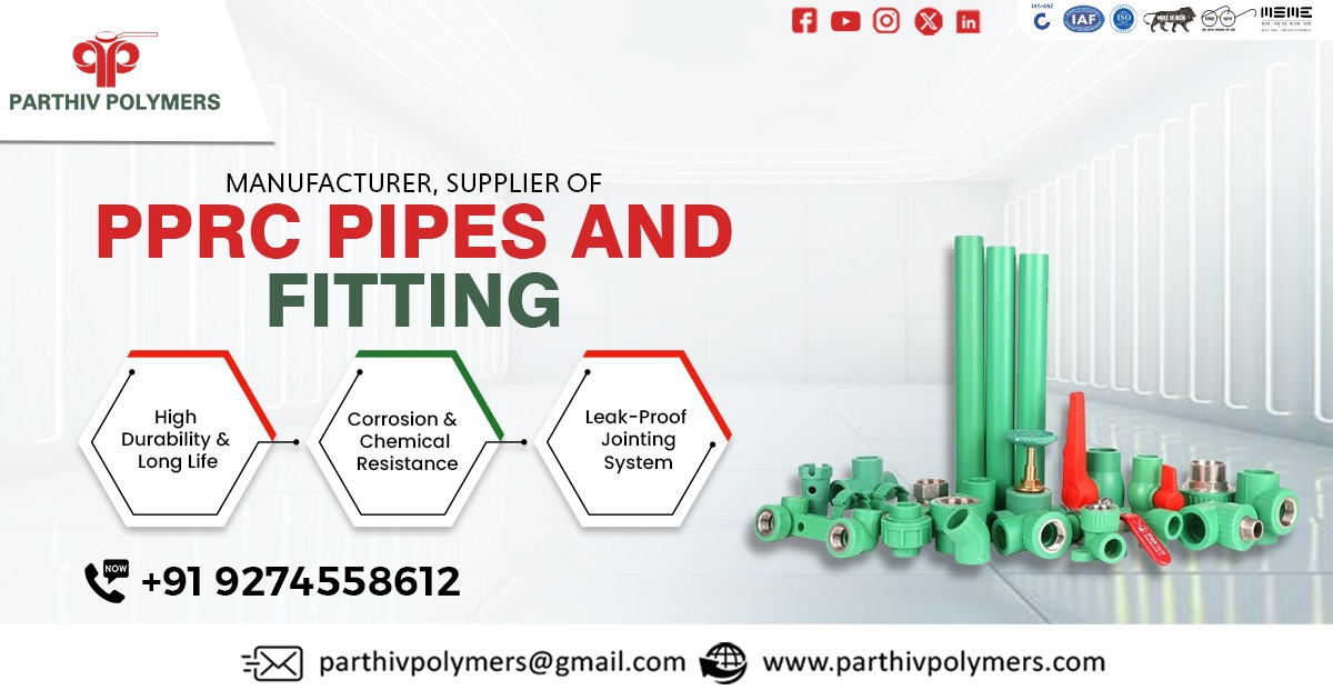 Supplier of Best Quality PPR Pipes and Fitting in Maharashtra