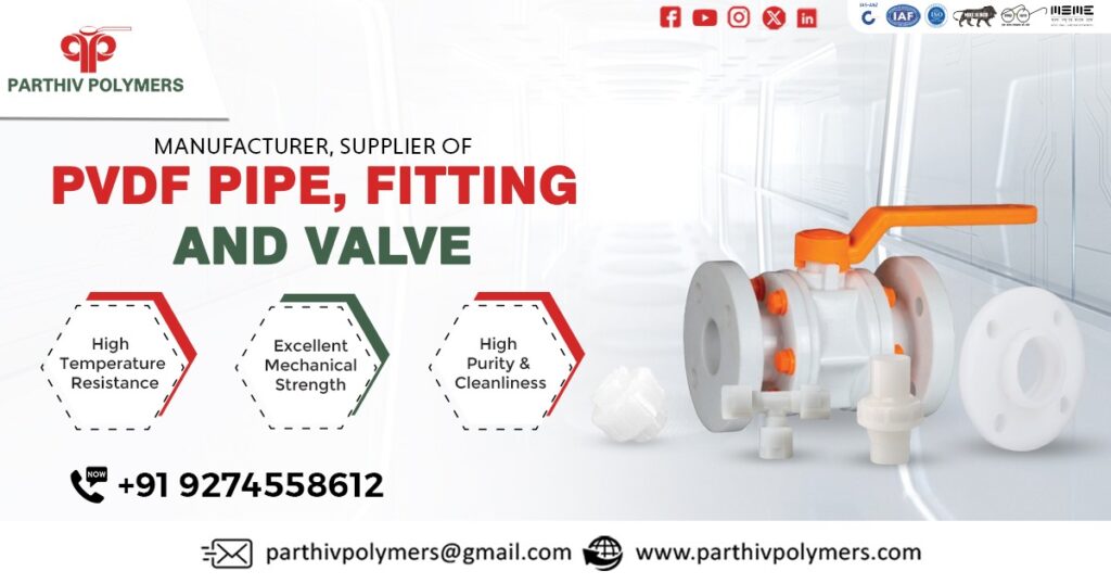 High Quality PVDF Pipe Fitting and Valve in Tamil Nadu