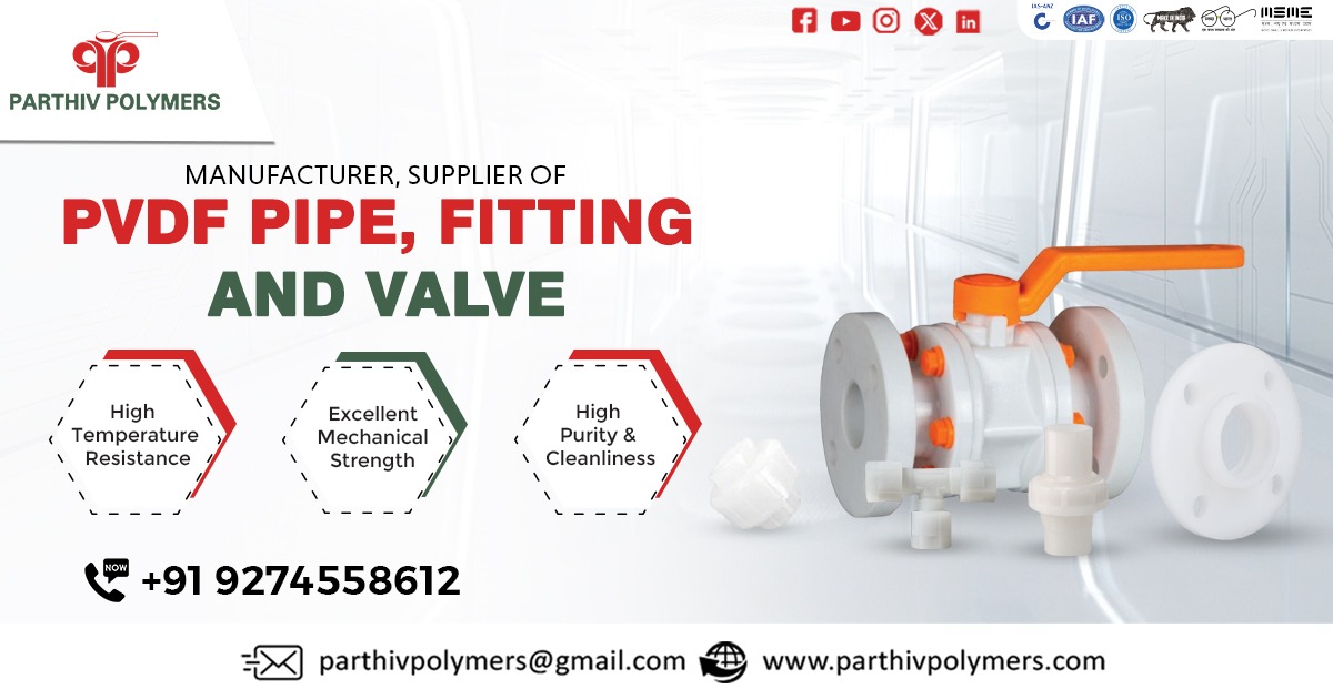 High Quality PVDF Pipe Fitting and Valve in Tamil Nadu