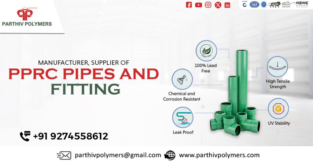Supplier of Premium PPR Pipes and Fitting in Kerala