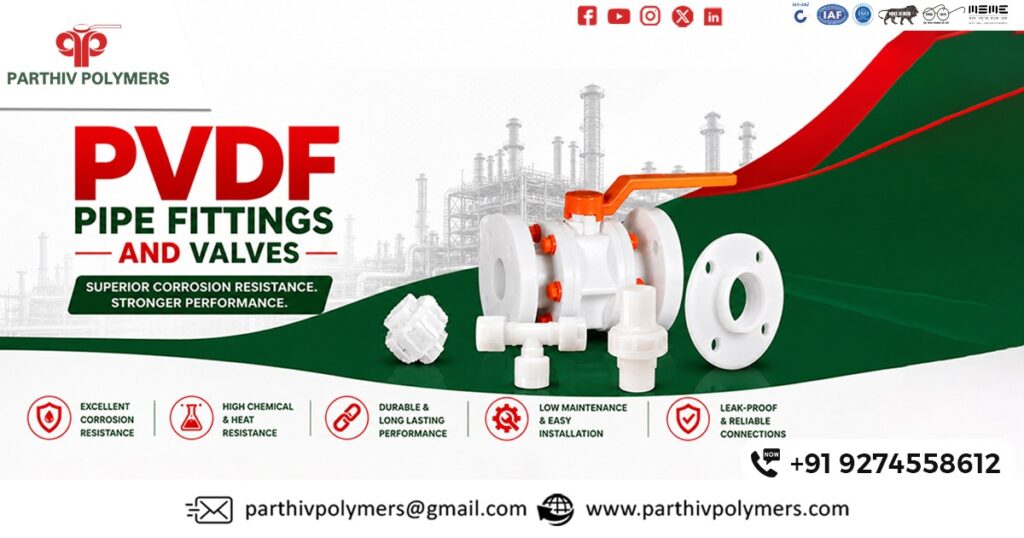 PVDF Valve and Pipe Fittings In Himachal Pradesh