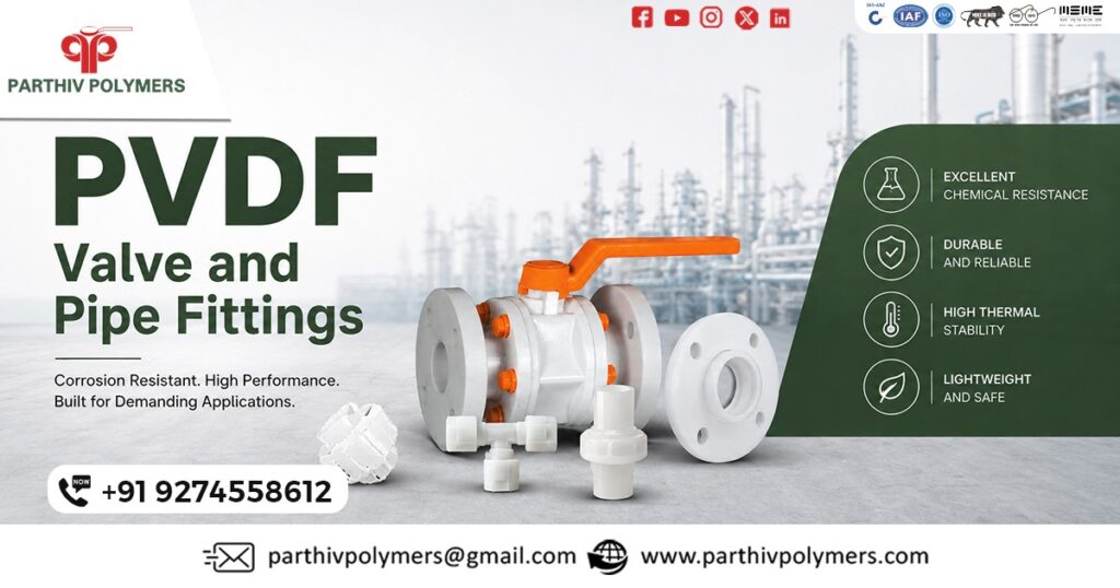 PVDF Valve and Pipe Fittings Supplier In Uttarakhand