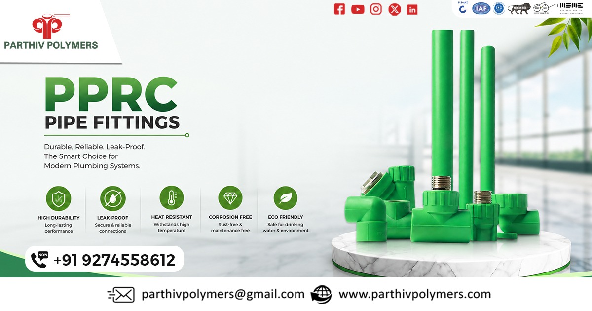 PPR-C Pipes Fittings Supplier In West Bengal
