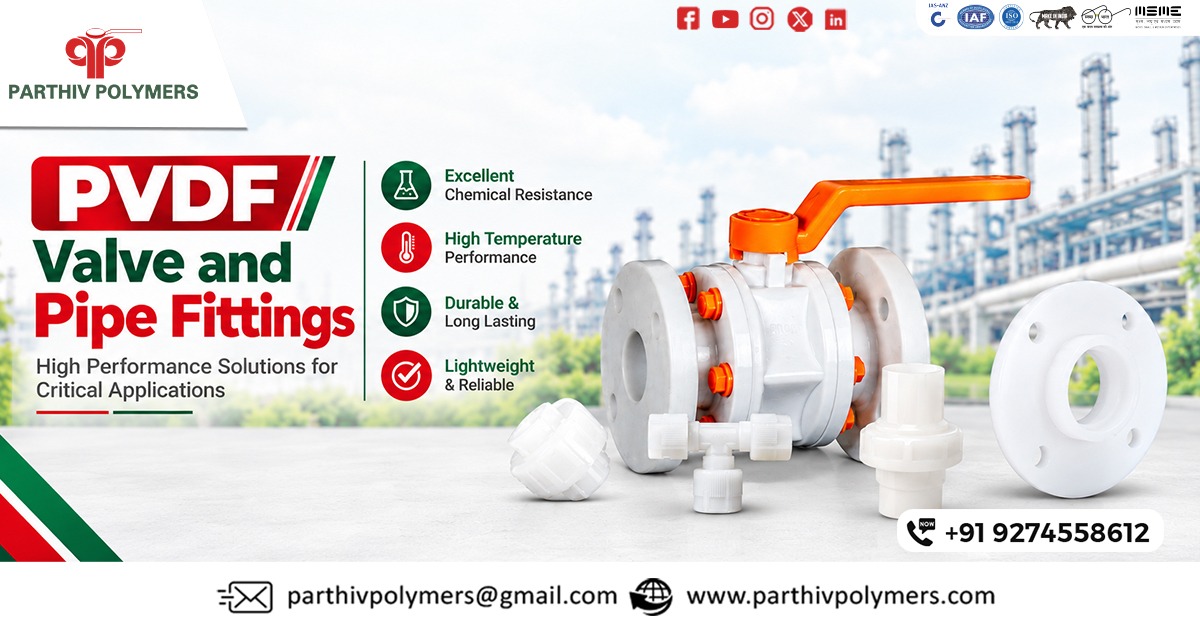 PVDF Valve and Pipe Fittings Supplier in Tamil Nadu